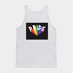 Retro Pride Text Tank Top